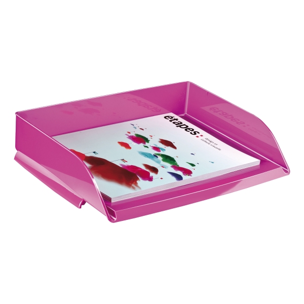 CEP GLOSS LETTER TRAY WIDE ENTRY PINK