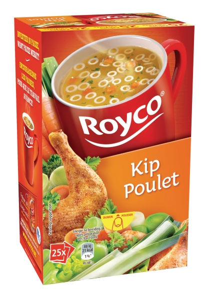 Royco zakjes soep kip - doos van 25